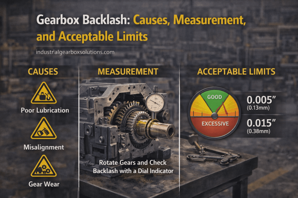 Gearbox Backlash: Causes, Measurement, and Acceptable Limits