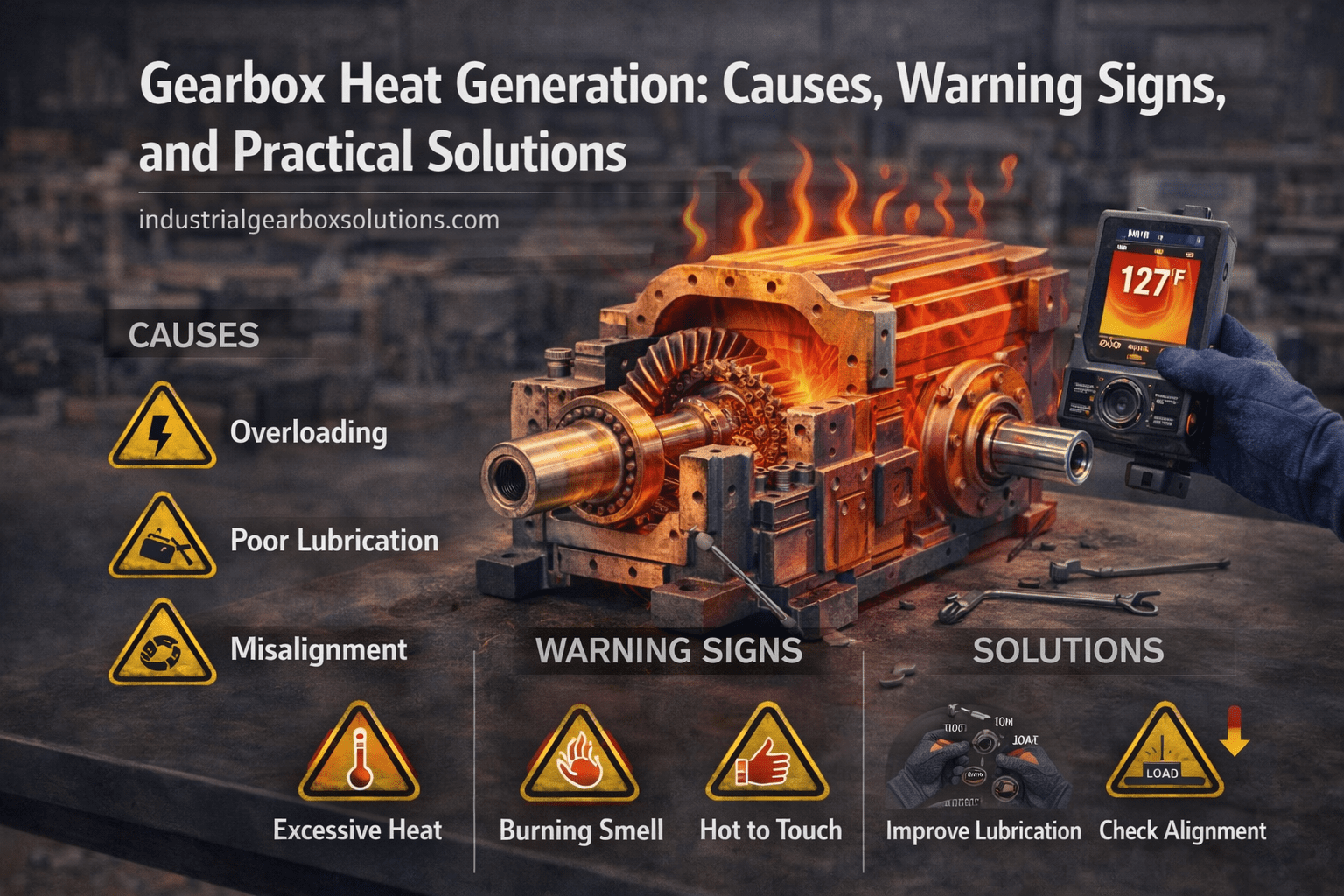 Engine Gear Heat Machine Gearbox Heat Generation: Causes and Solutions