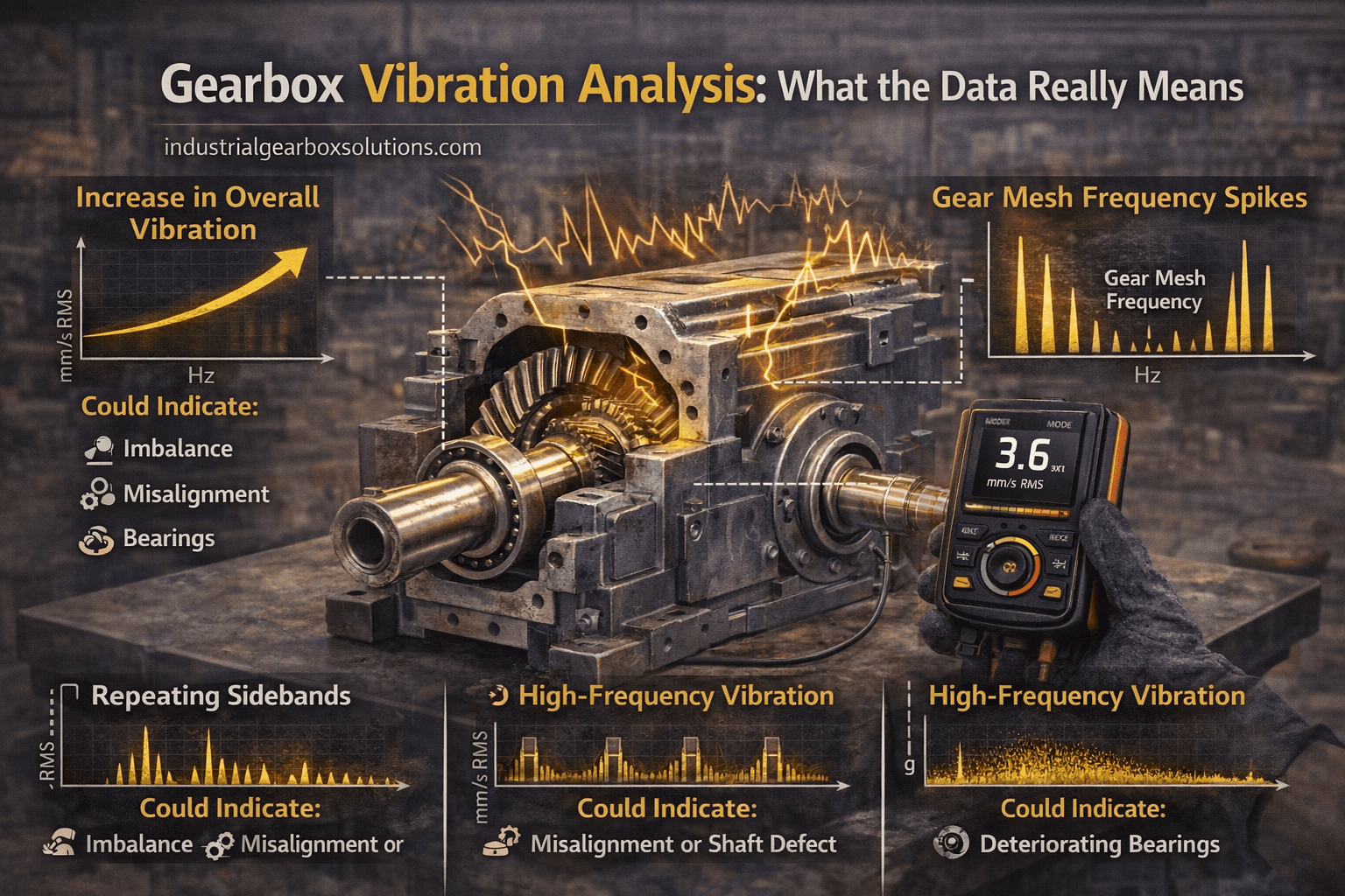 Vibration Analysis Rig Gearbox Vibration Analysis: What the Data Really Means