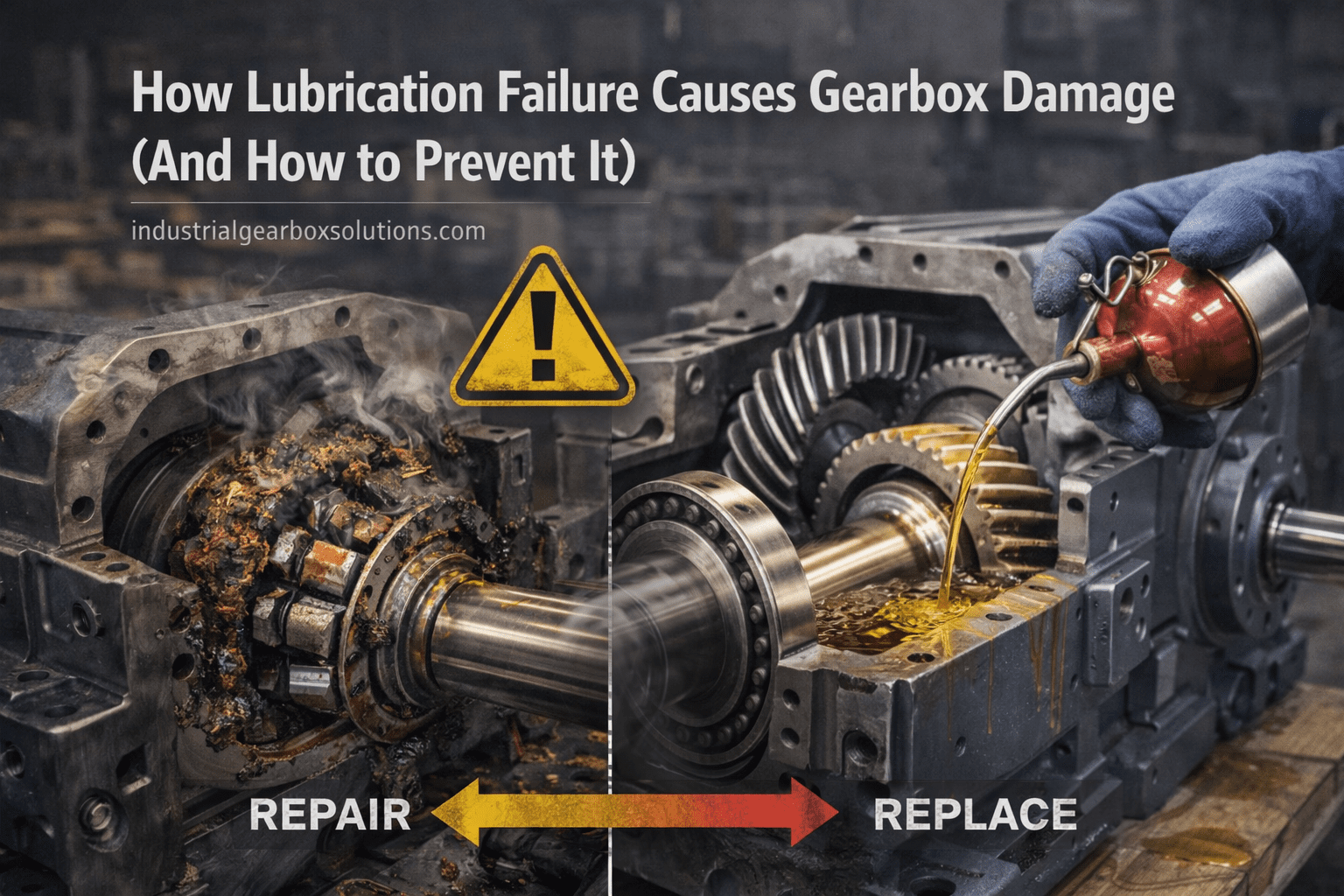 Lubrication Failure in Gearboxes: Causes and Prevention