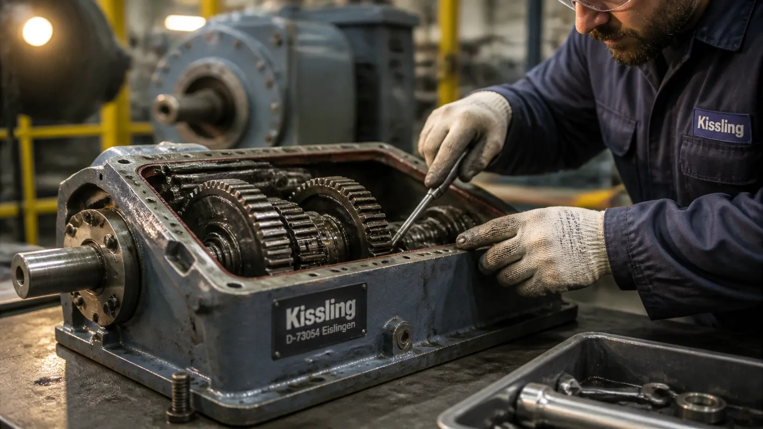 Kissling Gearbox Repair for Industrial Equipment Reliability