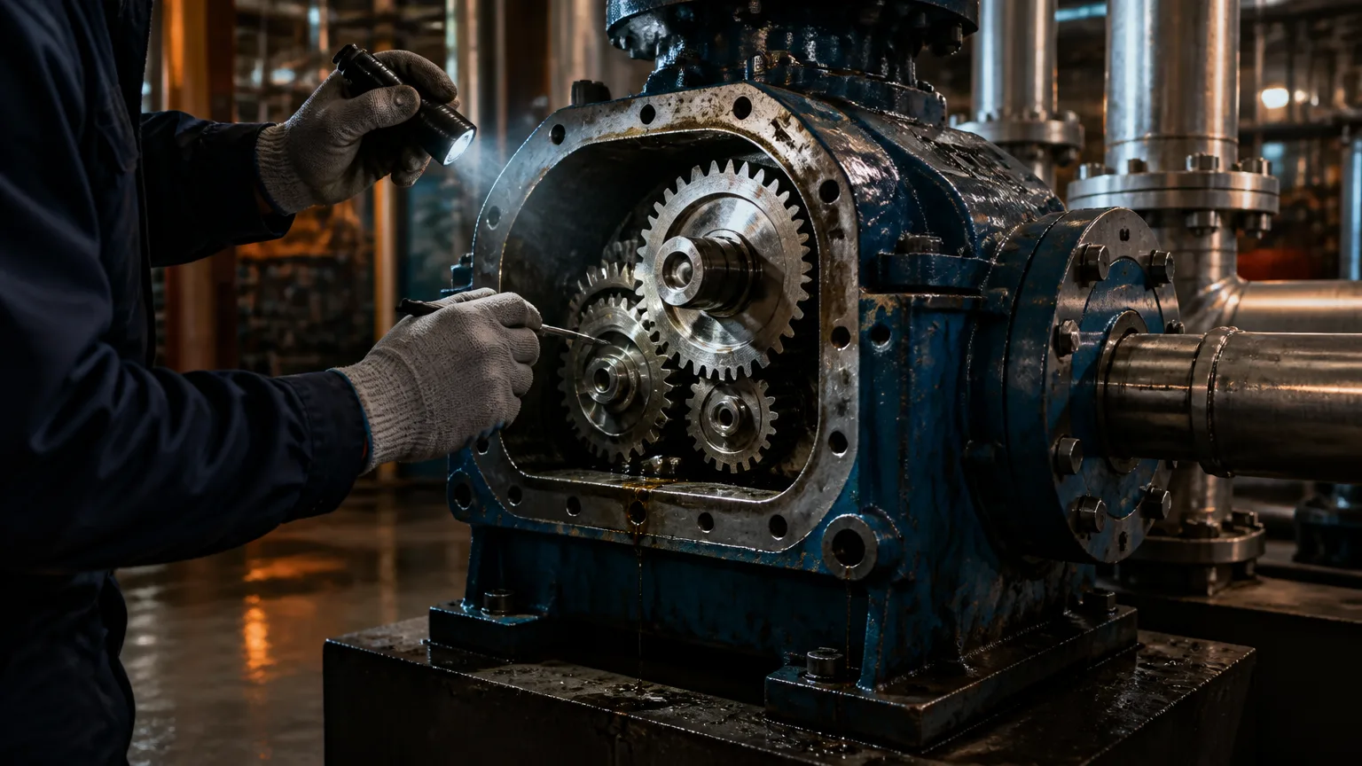 Pump Gearbox Repair: Common Faults and Effective Solutions